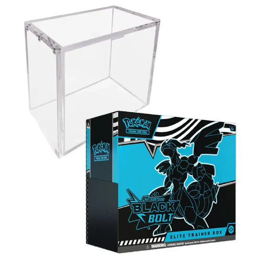 Pokemon TCG: Black Bolt - Elite Trainer Box + Acrylic Bundle