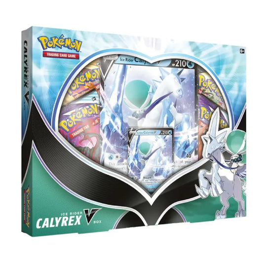 Pokemon TCG: Chilling Reign Ice Rider Calyrex V Collection Box