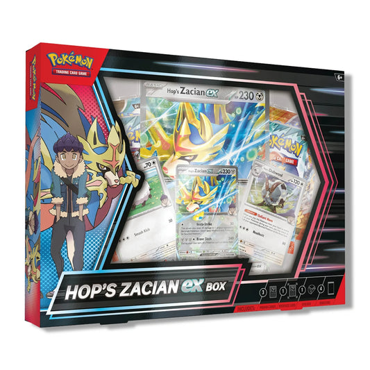Pokemon TCG: Hops Zacian Ex Box
