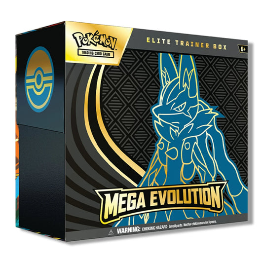 Pokemon TCG: Mega Evolution Base - Elite Trainer Box (Lucario)