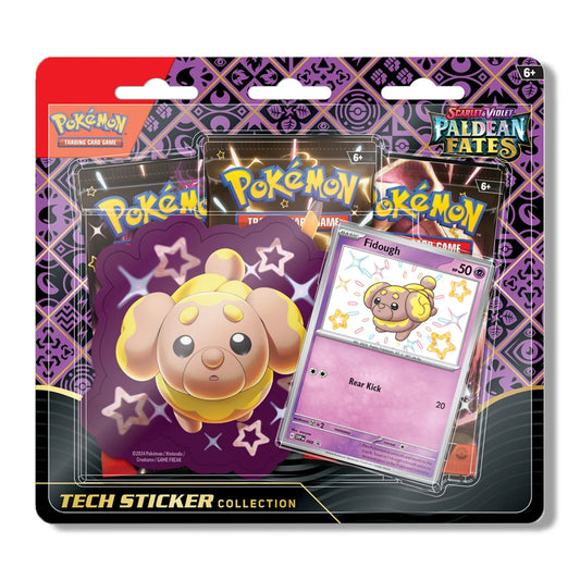 Pokemon TCG: Paldean Fates - Sticker Collection (3 Packs)