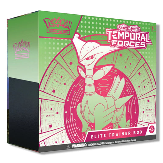 Pokemon TCG: Temporal Forces - Elite Trainer Box (Iron Leaves)